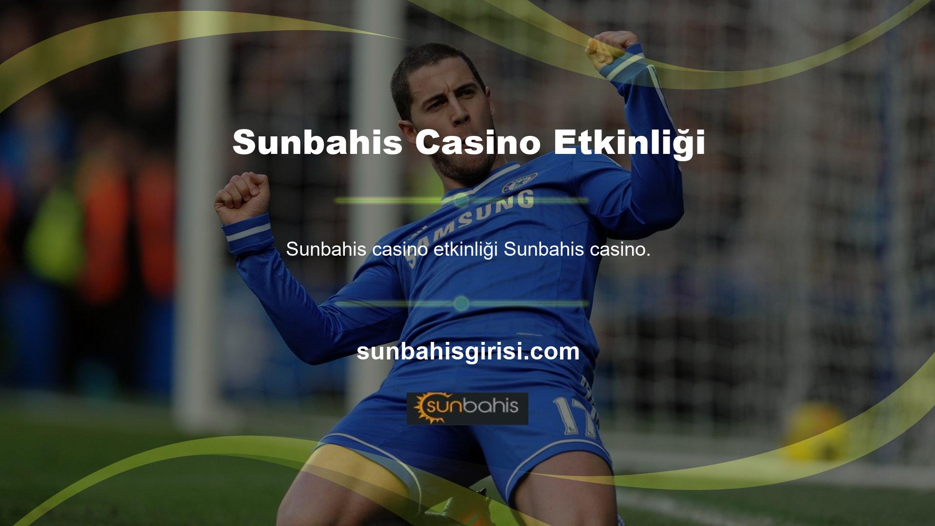 Örneğin, sitenin etkili olduğu farklı casino oyunları gösterebiliriz