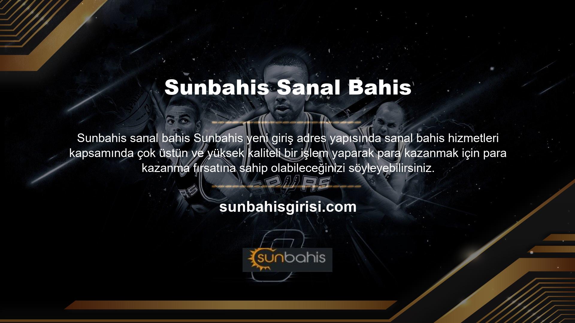 Sunbahis Bona, Sunbahis yeni giriş adresi, tüm bu yenilikleri sunuyor